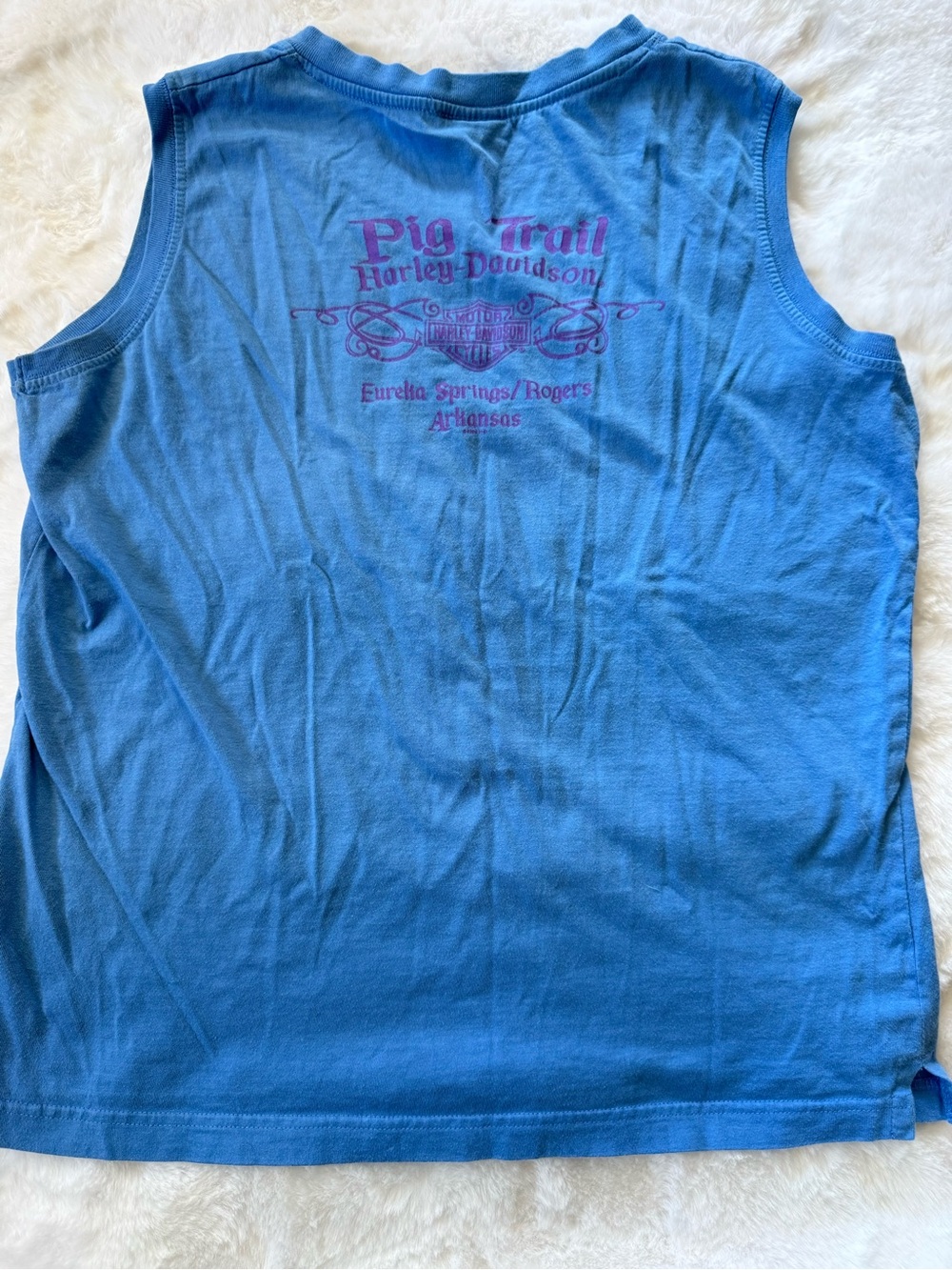Harley Davidson Pig Trail Tank Top 2008 Large - Picture 5 of 6
